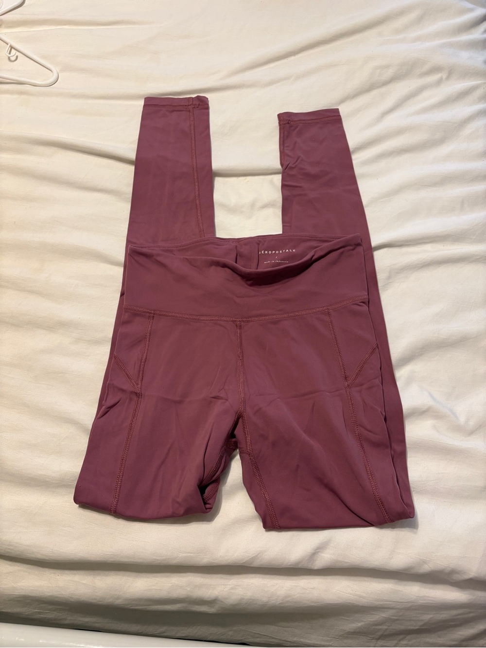 Aeropostale Mauve High-Waist Active Leggings